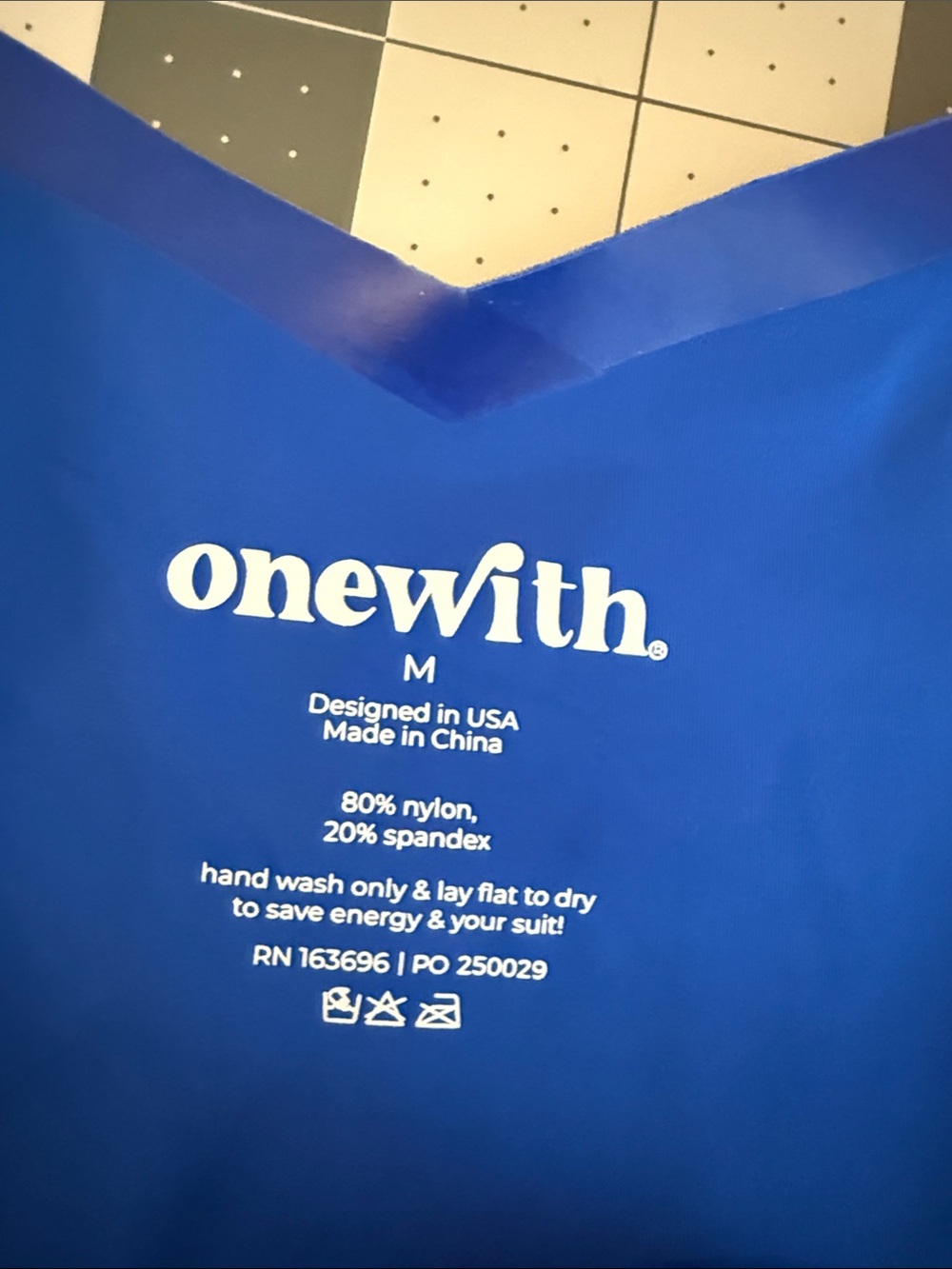 Onewith Blue Bikini Bottoms - Women's Swim - Picture 9 of 10